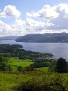 View over Windermere from Wans Fell